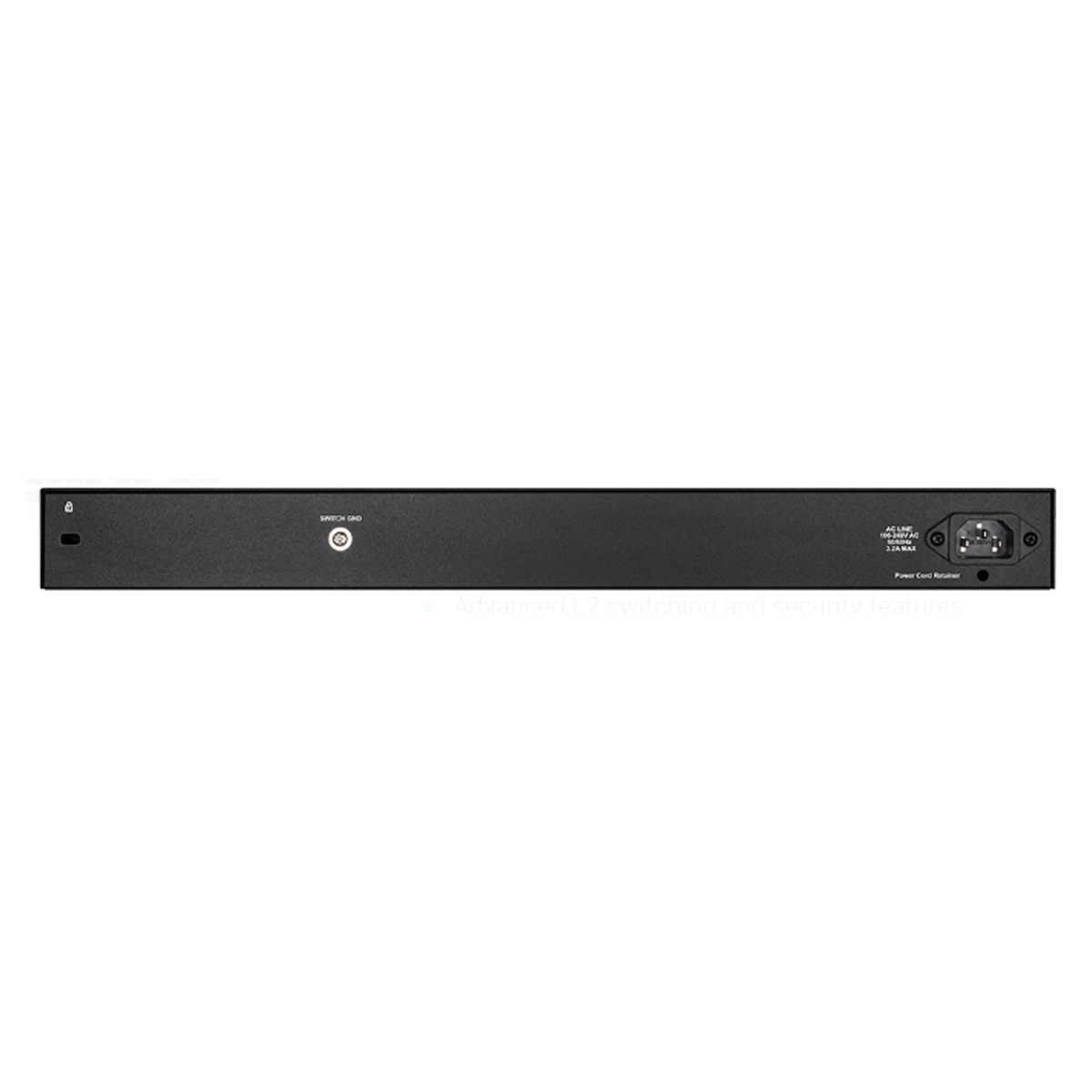 سوئیچ شبکه مدیریتی 28 پورت با 24 پورت PoE دی لینک مدل DGS-1210-28P-2